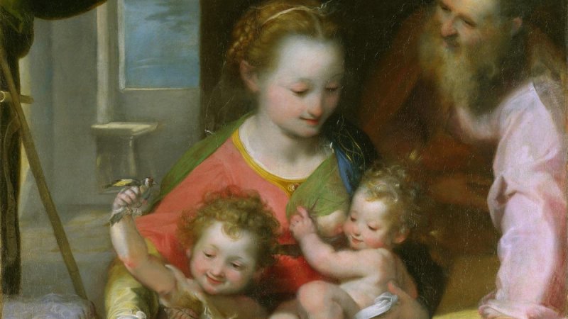 The wait is over. Hands-down my favourite Madonna Lactans, by Federico Barocci. Funny, no-one ever seems to tell the BVM to cover up, but mortal women get that all the time.  https://www.eatthispodcast.com/mothers-milk/ explores all that and more.