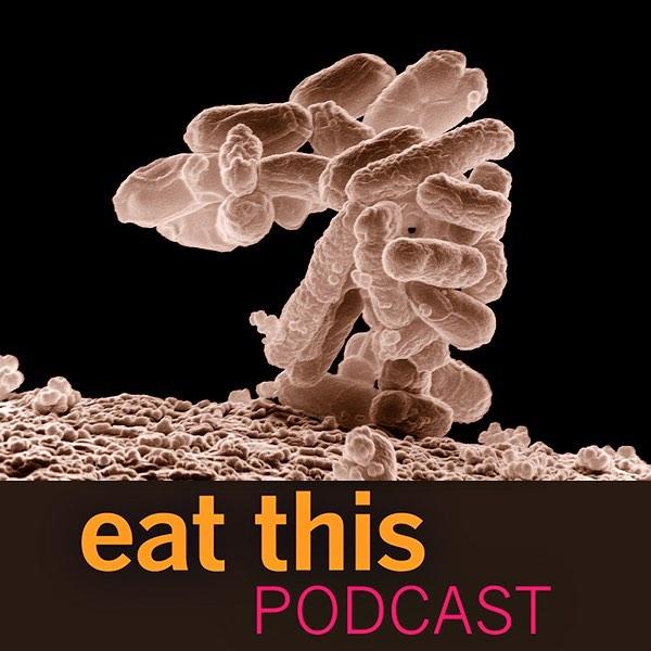Latest episode looks at food-borne illness. Are industrial food chains worse than farmers' markets? Nobody knows. Listen at https://www.eatthispodcast.com/food-safety-and-industry-concentration/ 