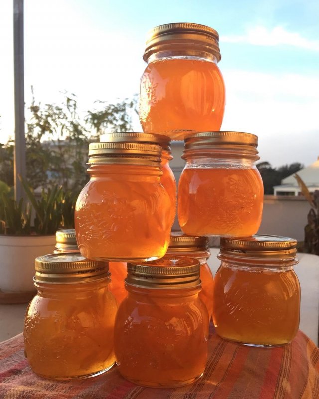 And so it ends; ten jars of our very own lemon marmalade. 