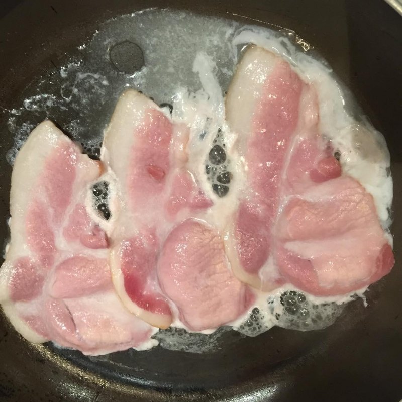 What IS the stuff that oozes out of supermarket bacon?